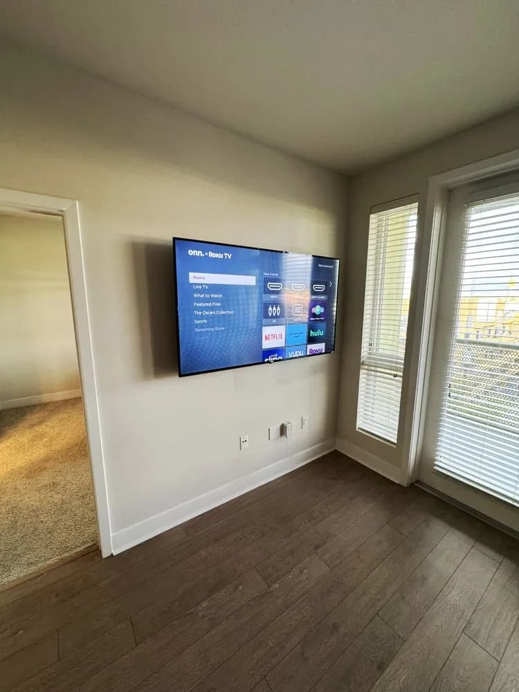 UCLA TV mounting installation 2 - professional wall mounting service